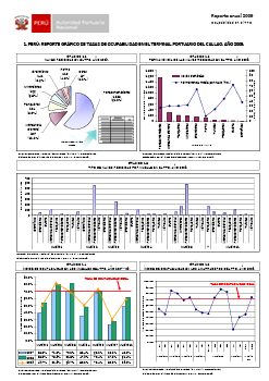 Tasa de ocupación en los muelles – 2009